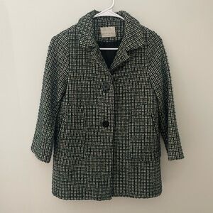 Zara Kids Vintage Button Up Blazer Jacket